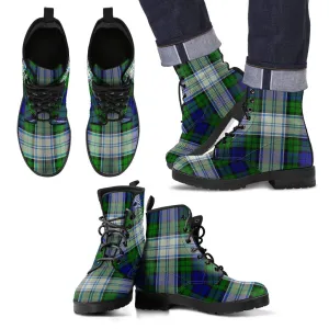 Blackwatch Dress Modern Tartan Leather Boots