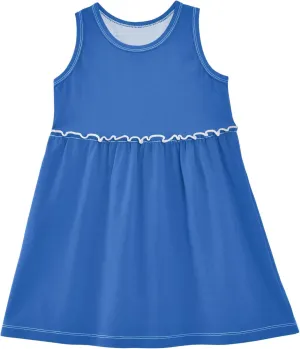 Cobalt Blue Girls Dress Cute Kids Sundress Girls Beach Dress Little Girl Dresses