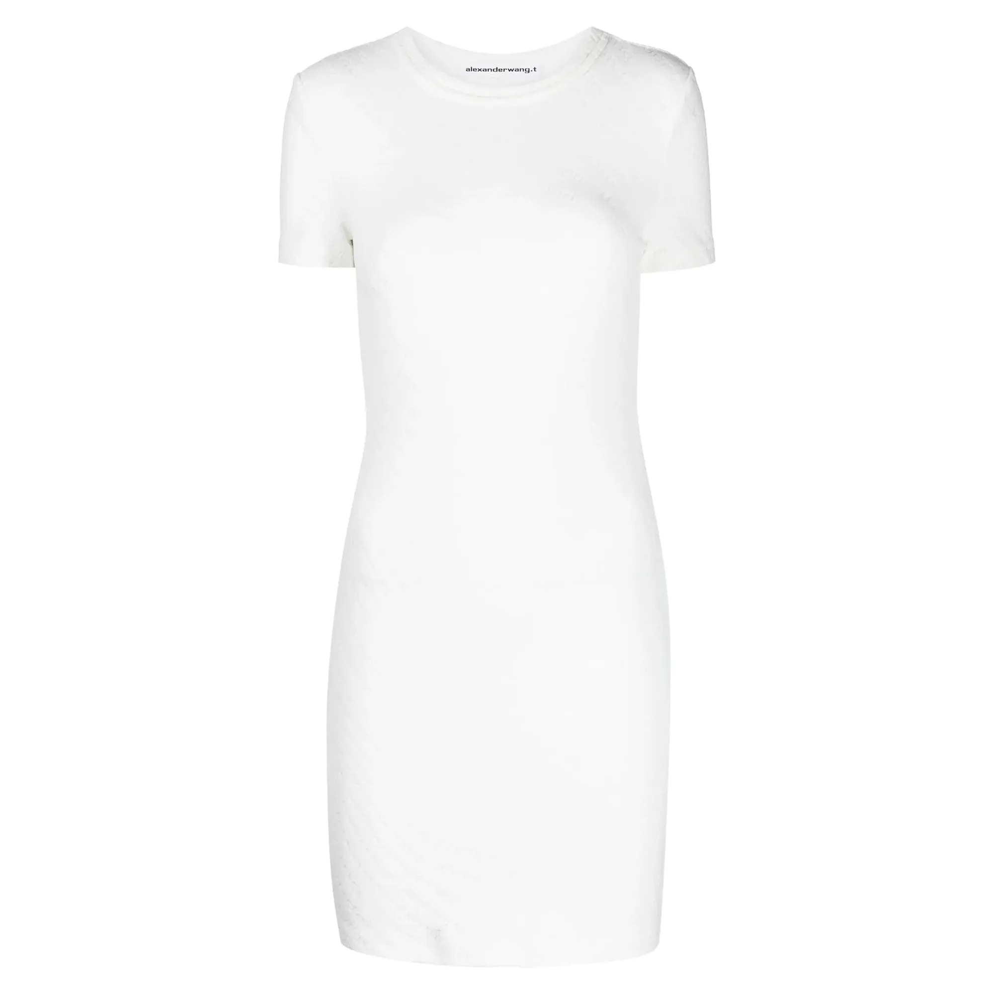 Crew Neck Short Sleeve Dress