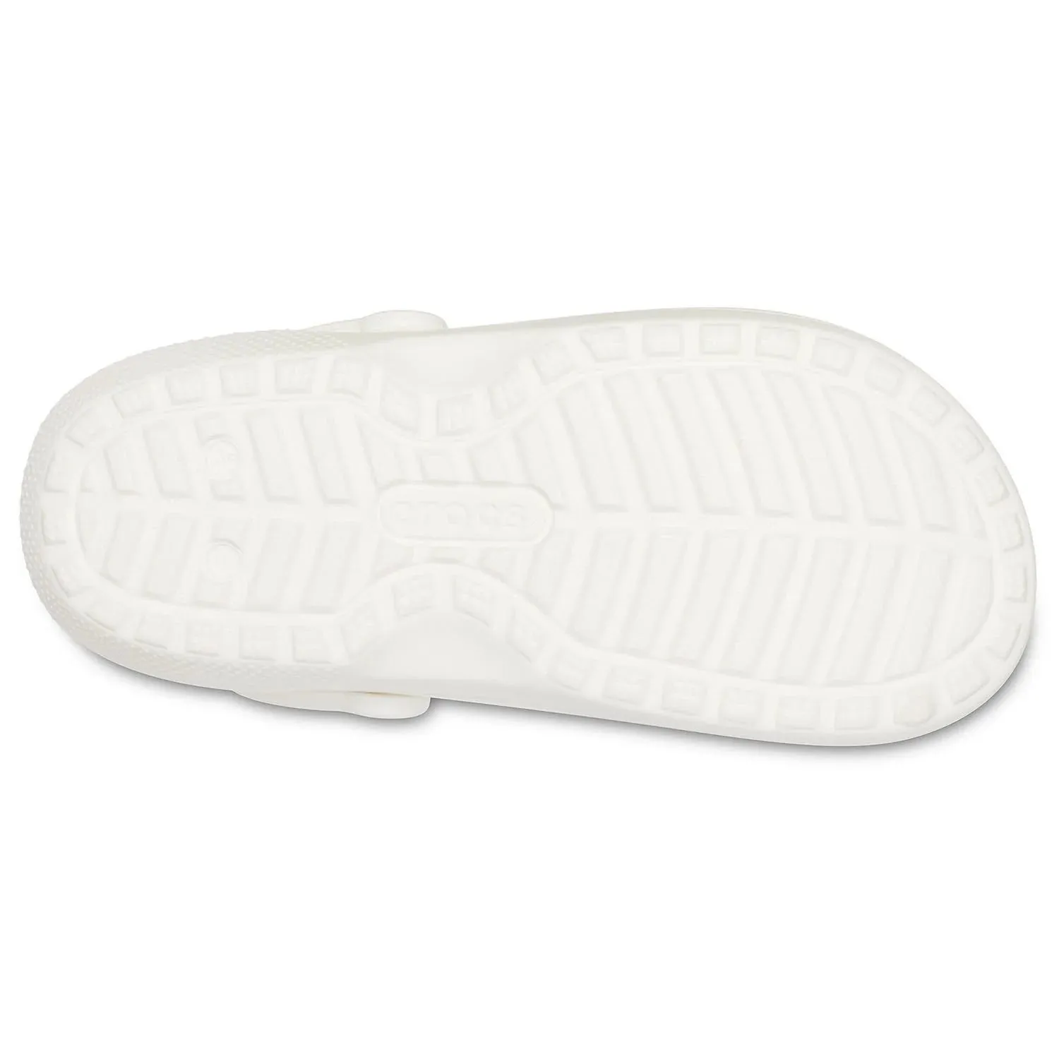 Crocs Unisex Classic Lined Clog White Grey