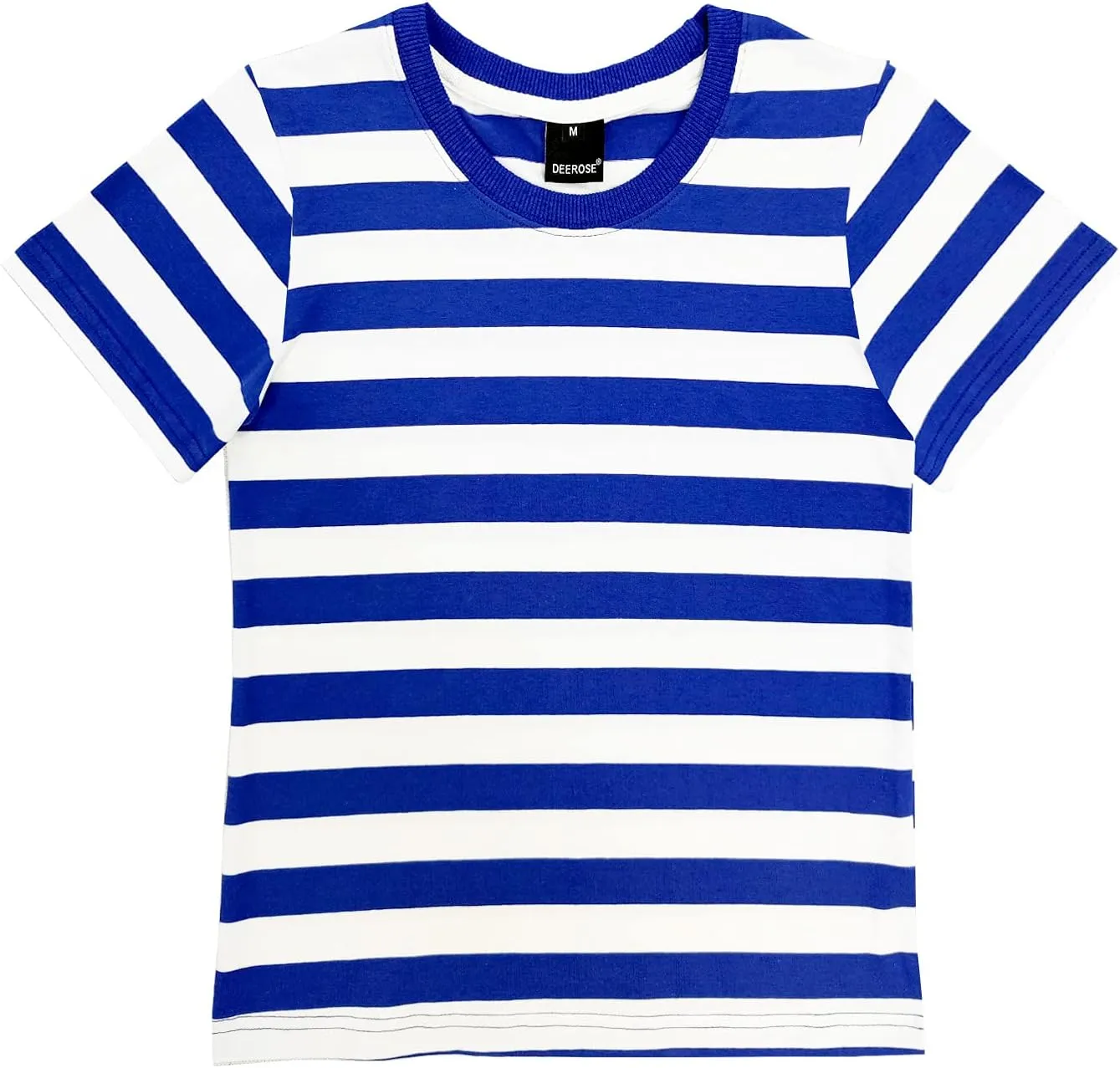 Deerose Kids Striped Shirts Short Sleeve Boy Girls July 4th Patriotic Tee Top 3-14 Years