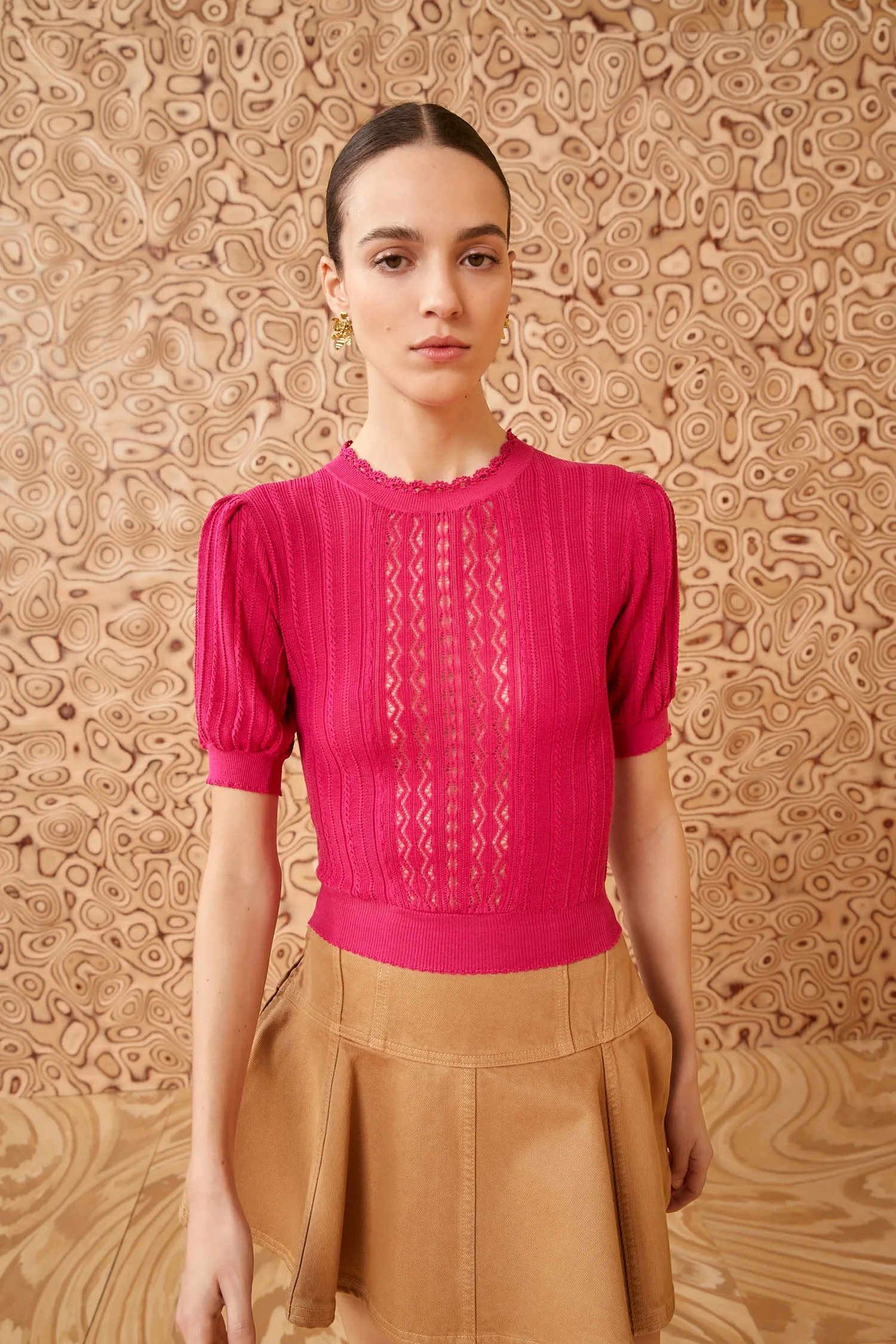 Gemma top - Orchid