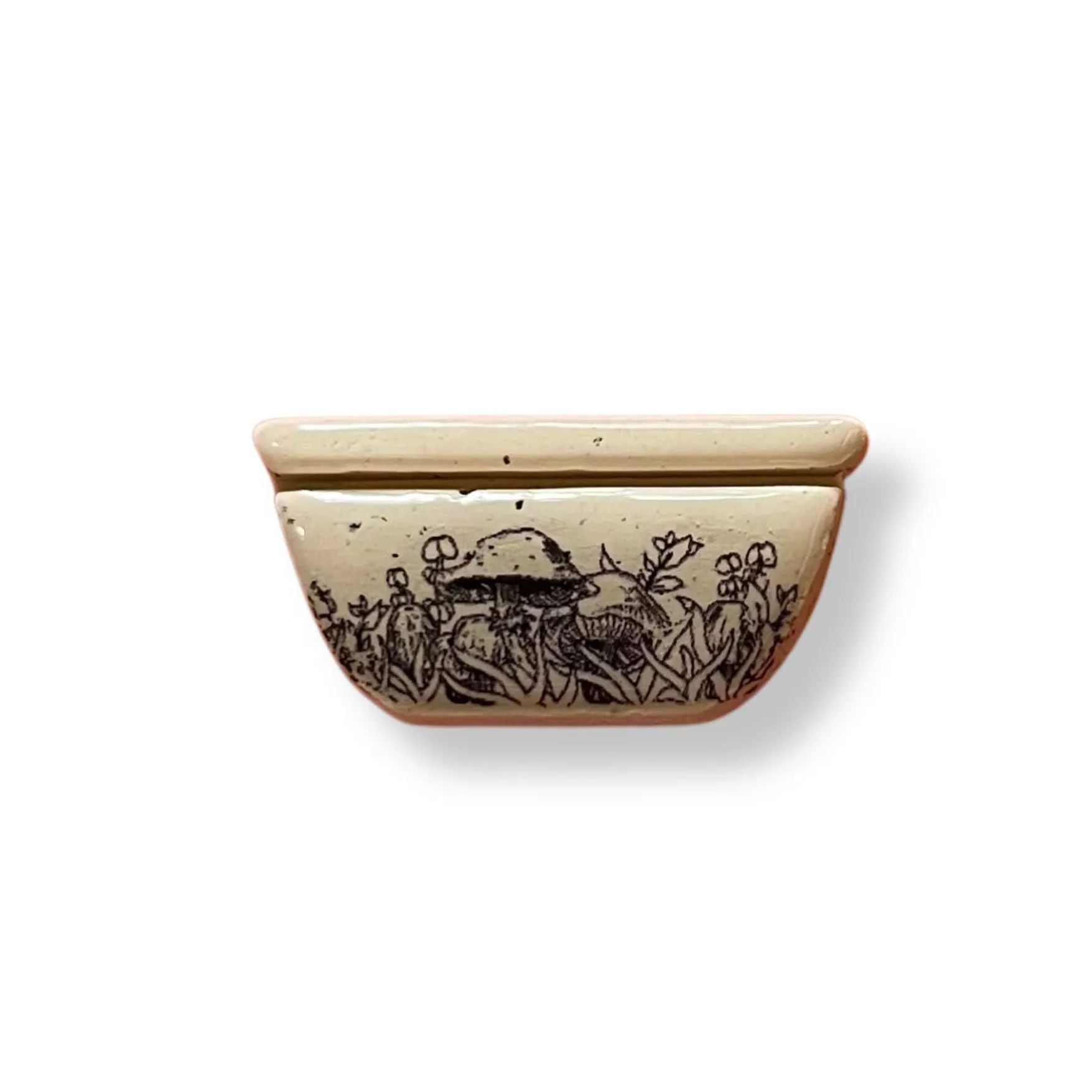 Handmade Pyrex Dish Tiny Magnets in 5 Styles | Historic Prints on Polymer Clay