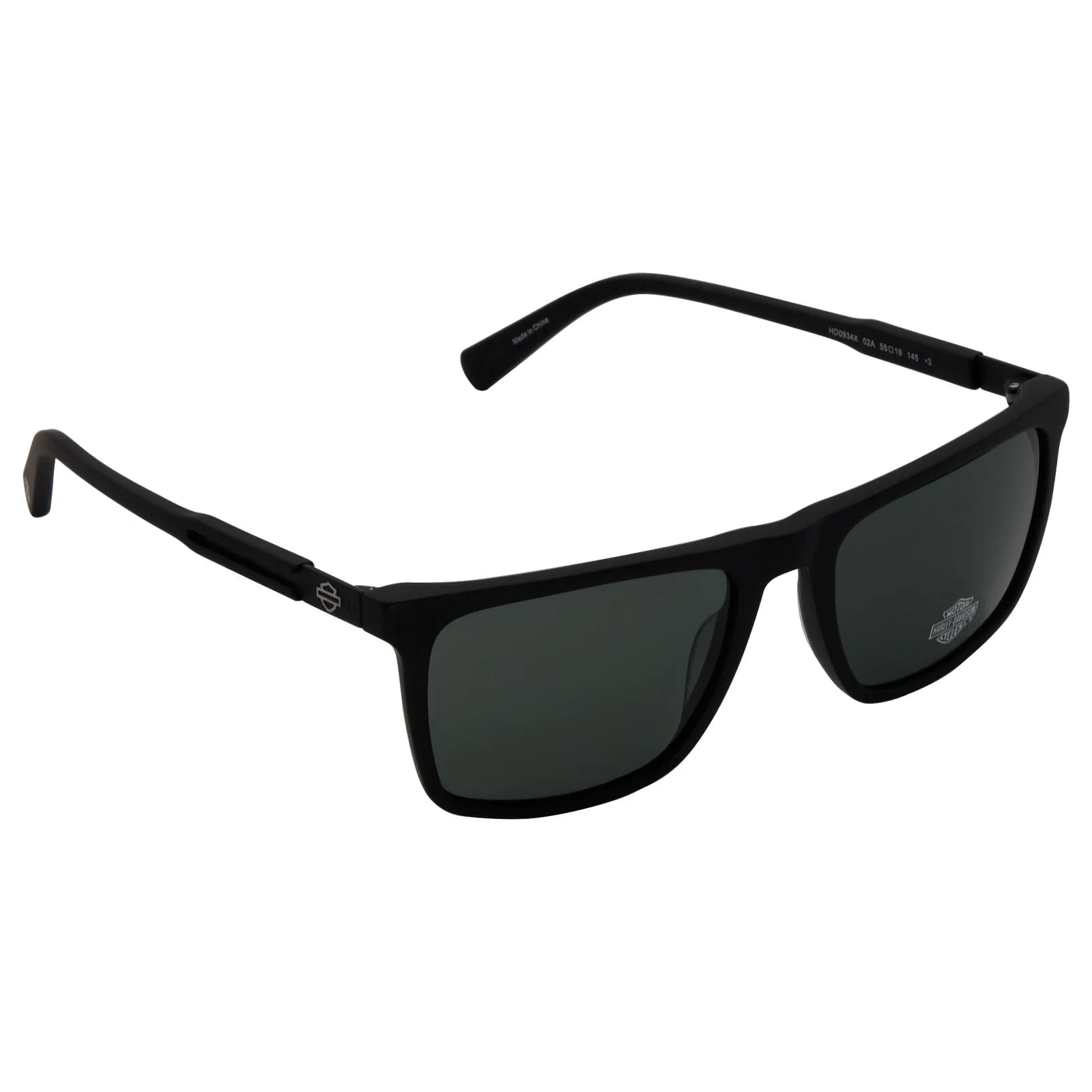 Harley Davidson Matte Black Smoke Sunglasses
