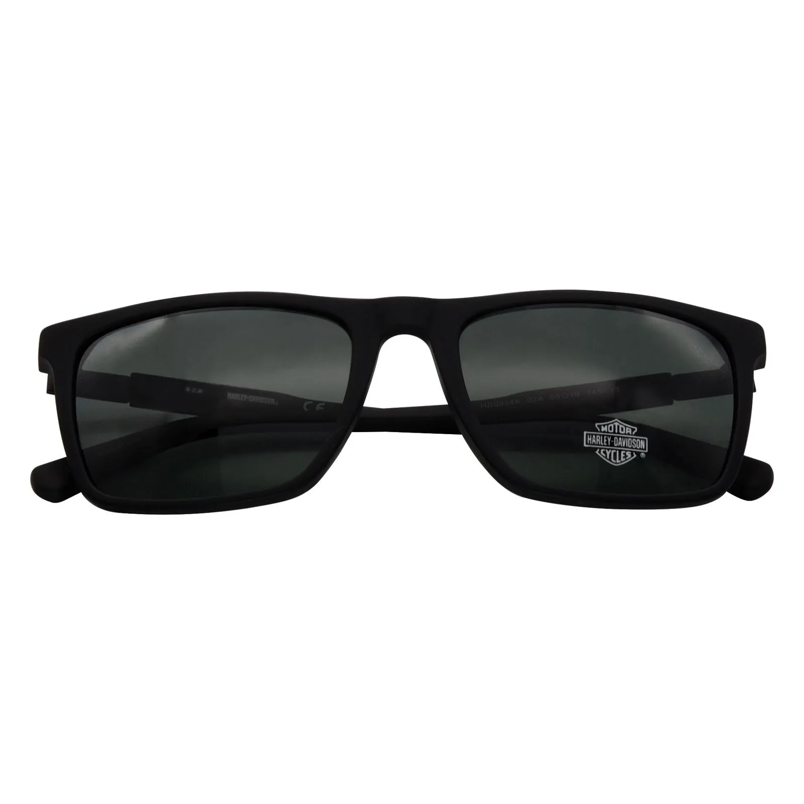 Harley Davidson Matte Black Smoke Sunglasses