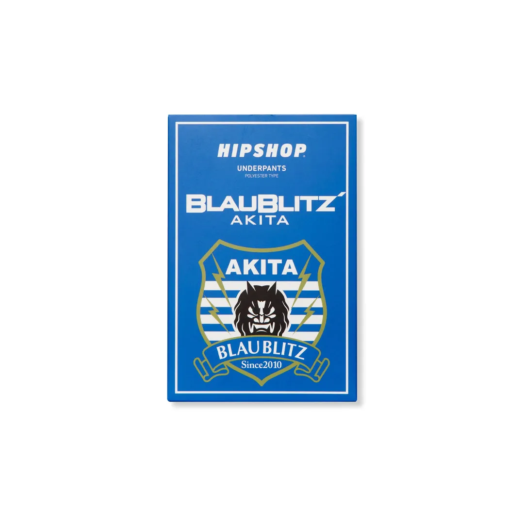 ＜Jリーグ＞BLAUBLITZ AKITA/ブラウブリッツ秋田　アンダーパンツ　メンズ　ポリエステルタイプ