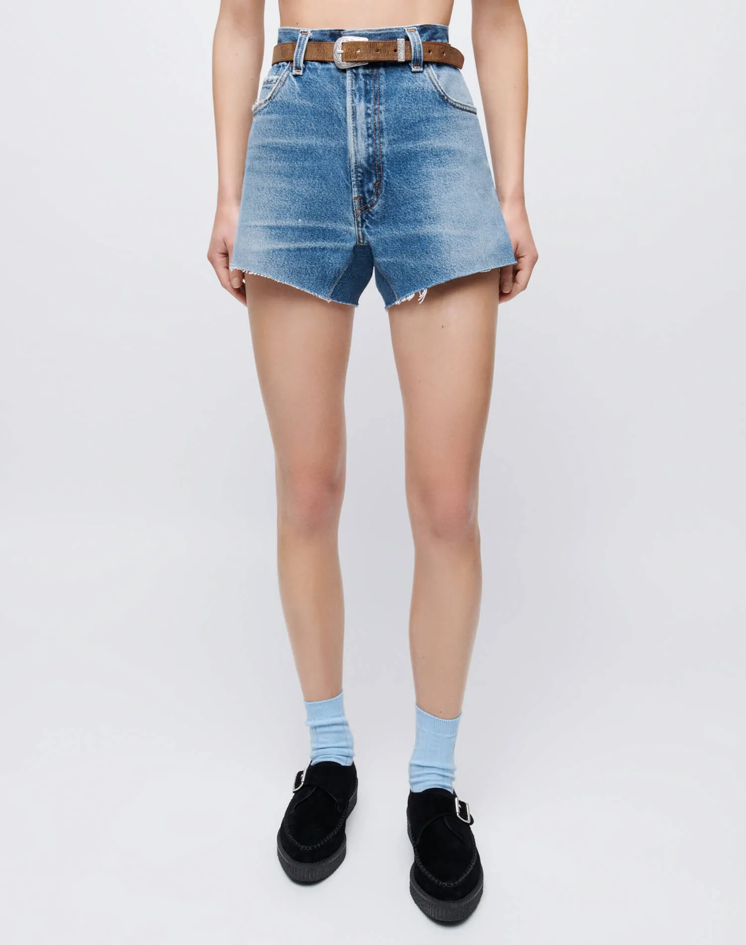 Levi's 90s Crop Low Slung Short - Indigo