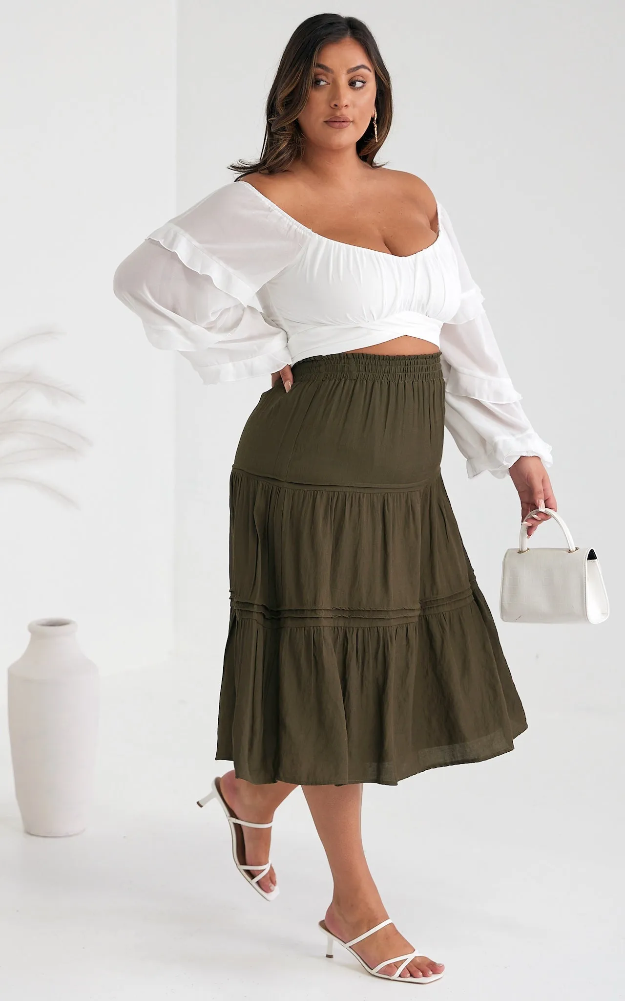 Luella Crop Top - White