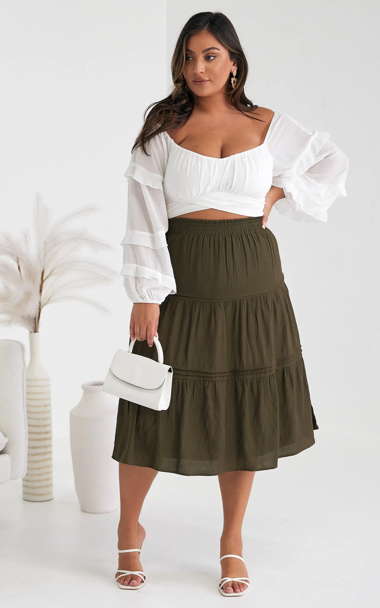 Luella Crop Top - White