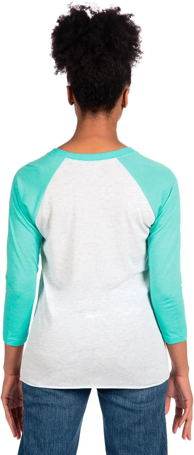 Next Level Unisex Tri-Blend 3/4-Sleeve Raglan - 6051