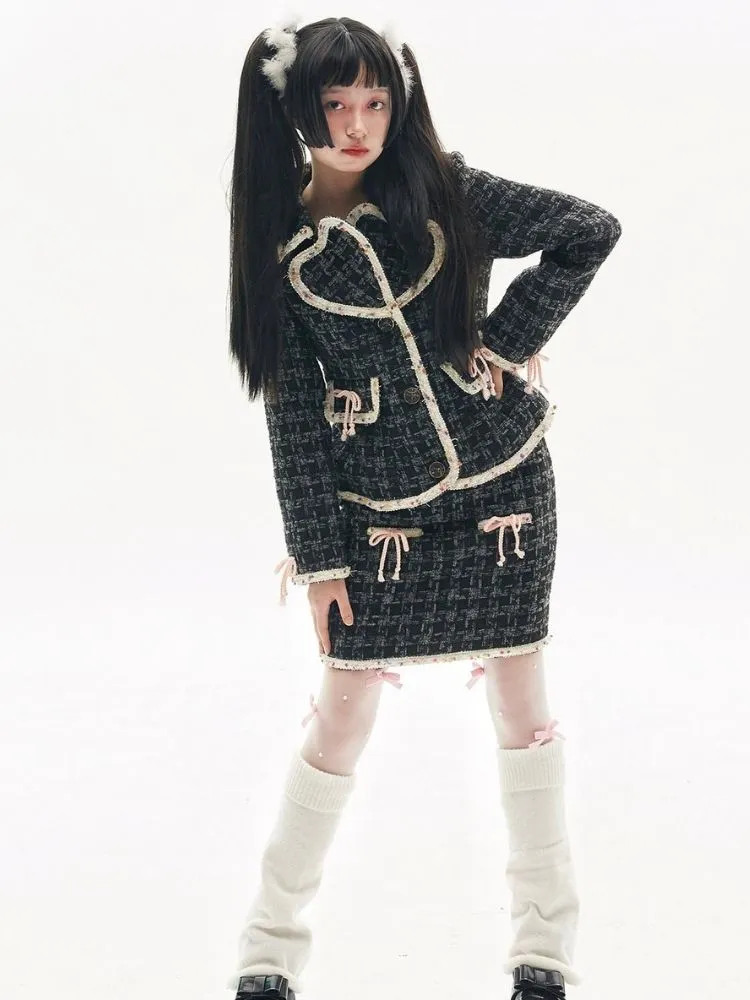 Niche design senior sense of girls short skirt 【s0000004267】