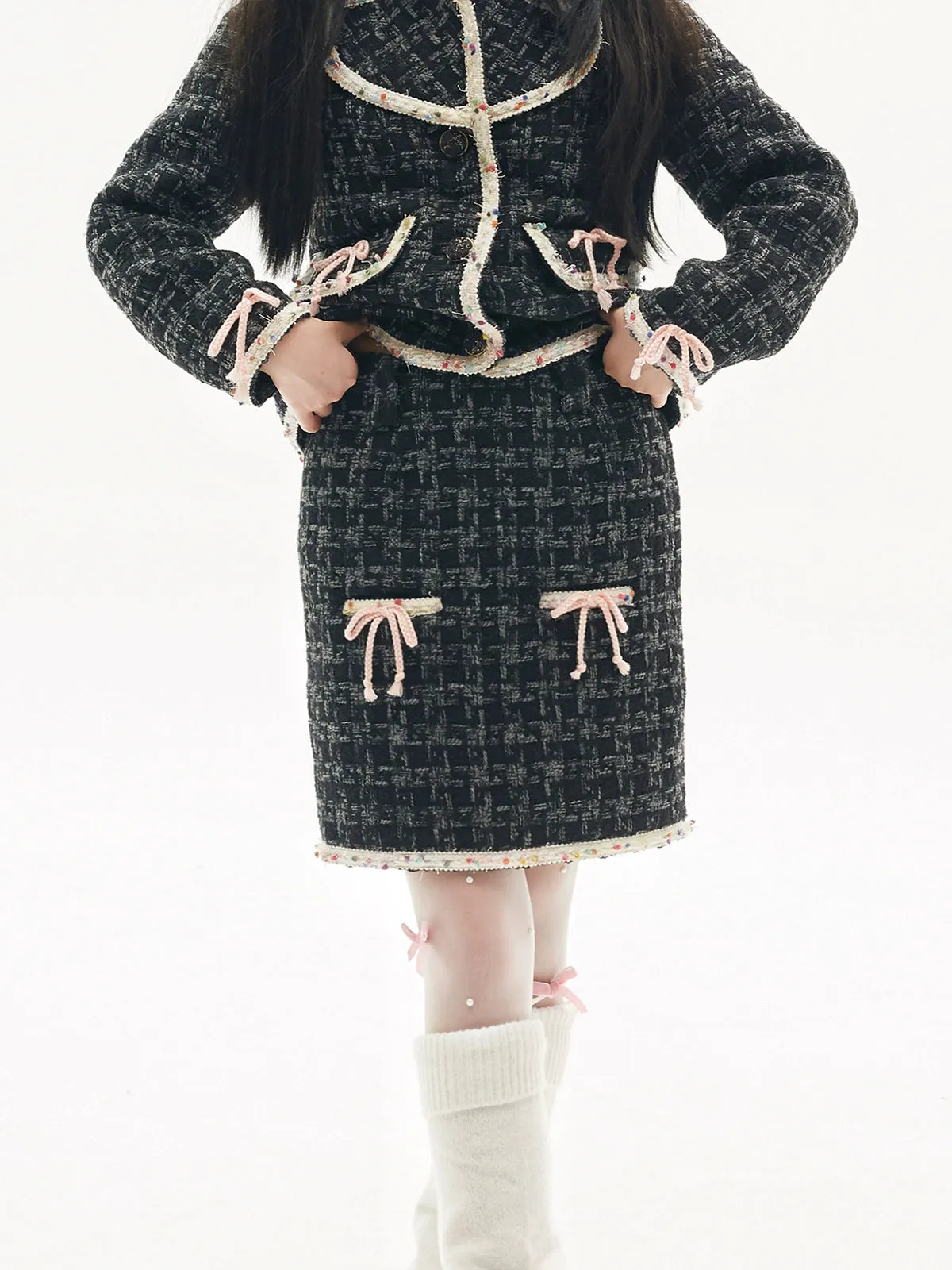 Niche design senior sense of girls short skirt 【s0000004267】