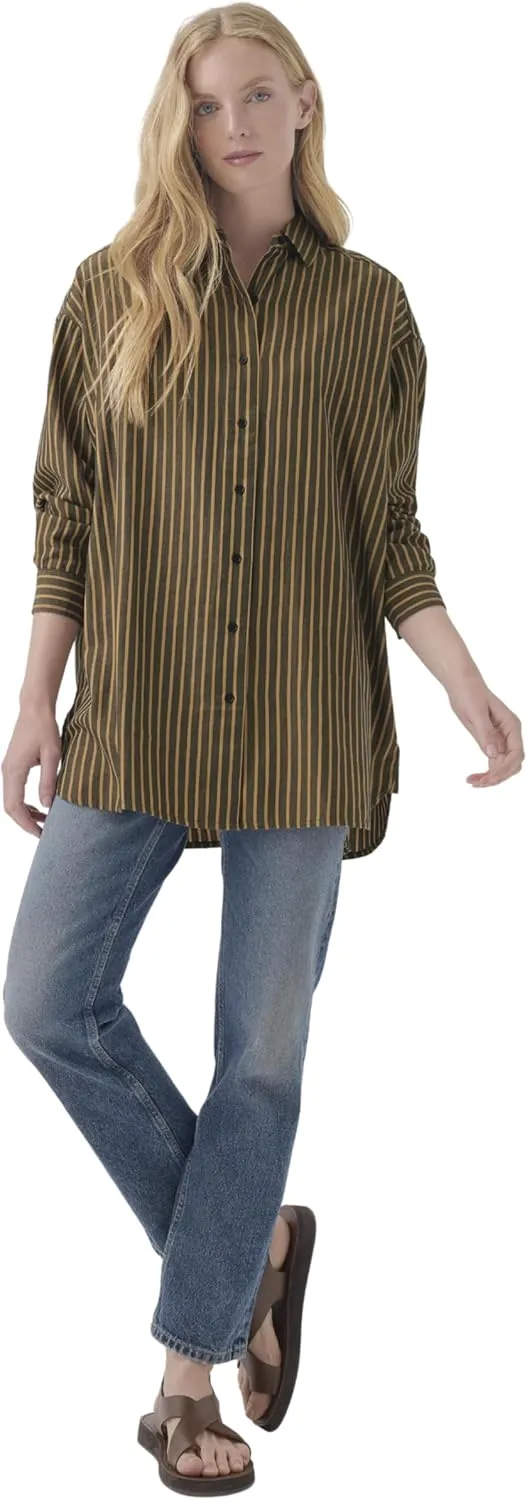 Pact Organic Cotton Women's Lightweight Oversized Shirt