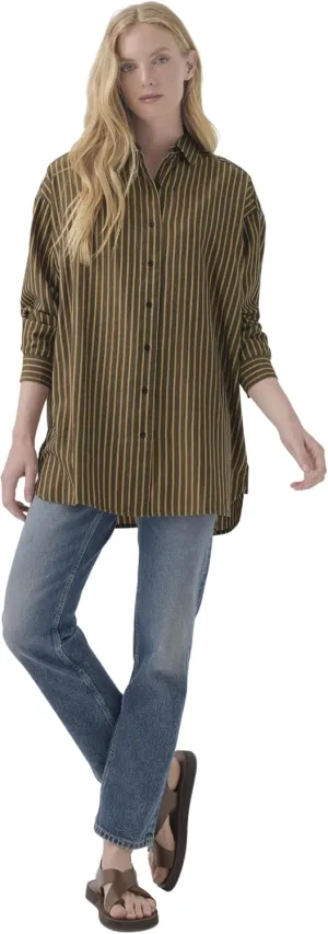Pact Organic Cotton Women's Lightweight Oversized Shirt