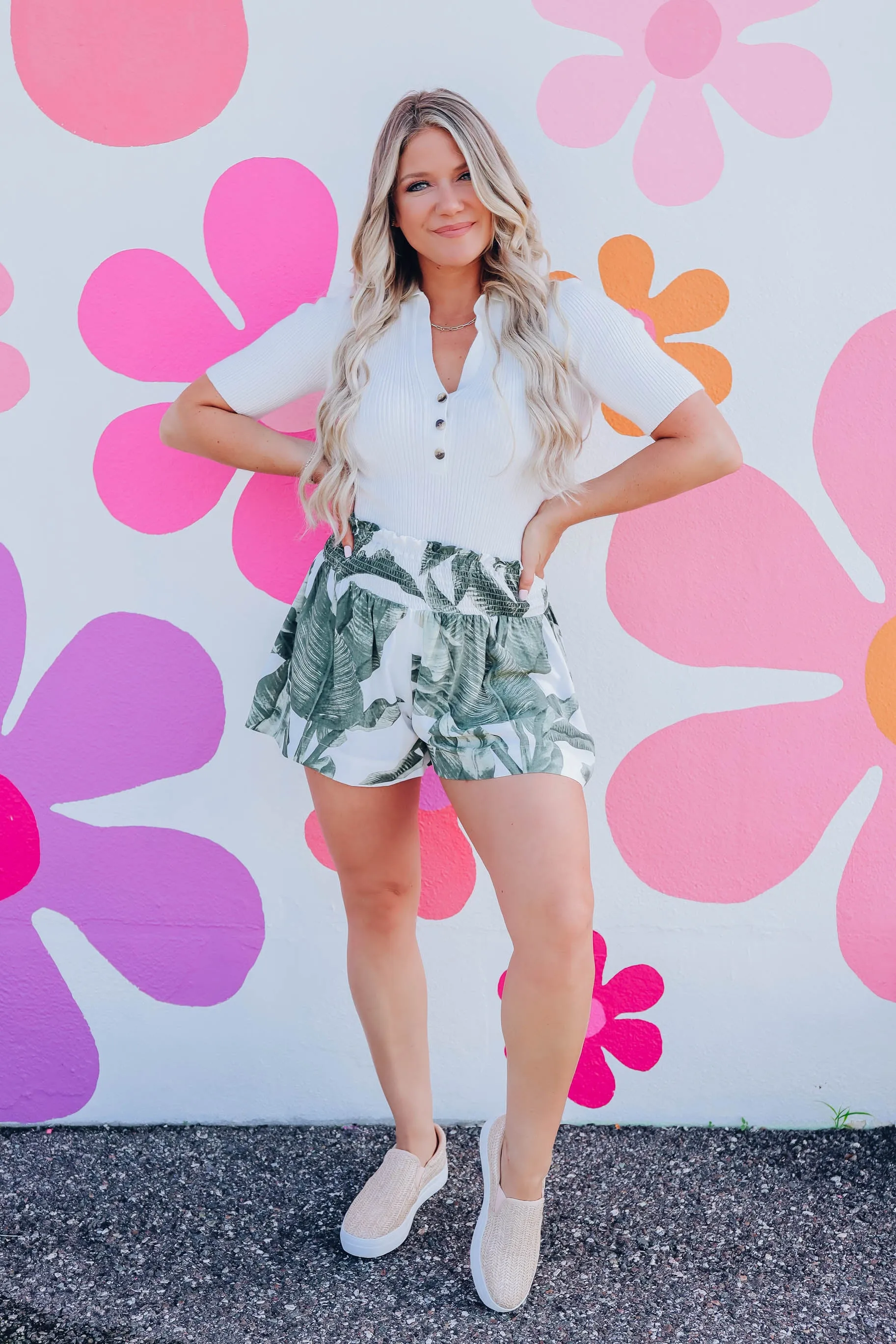 Posh & Preppy Bodysuit - Cream
