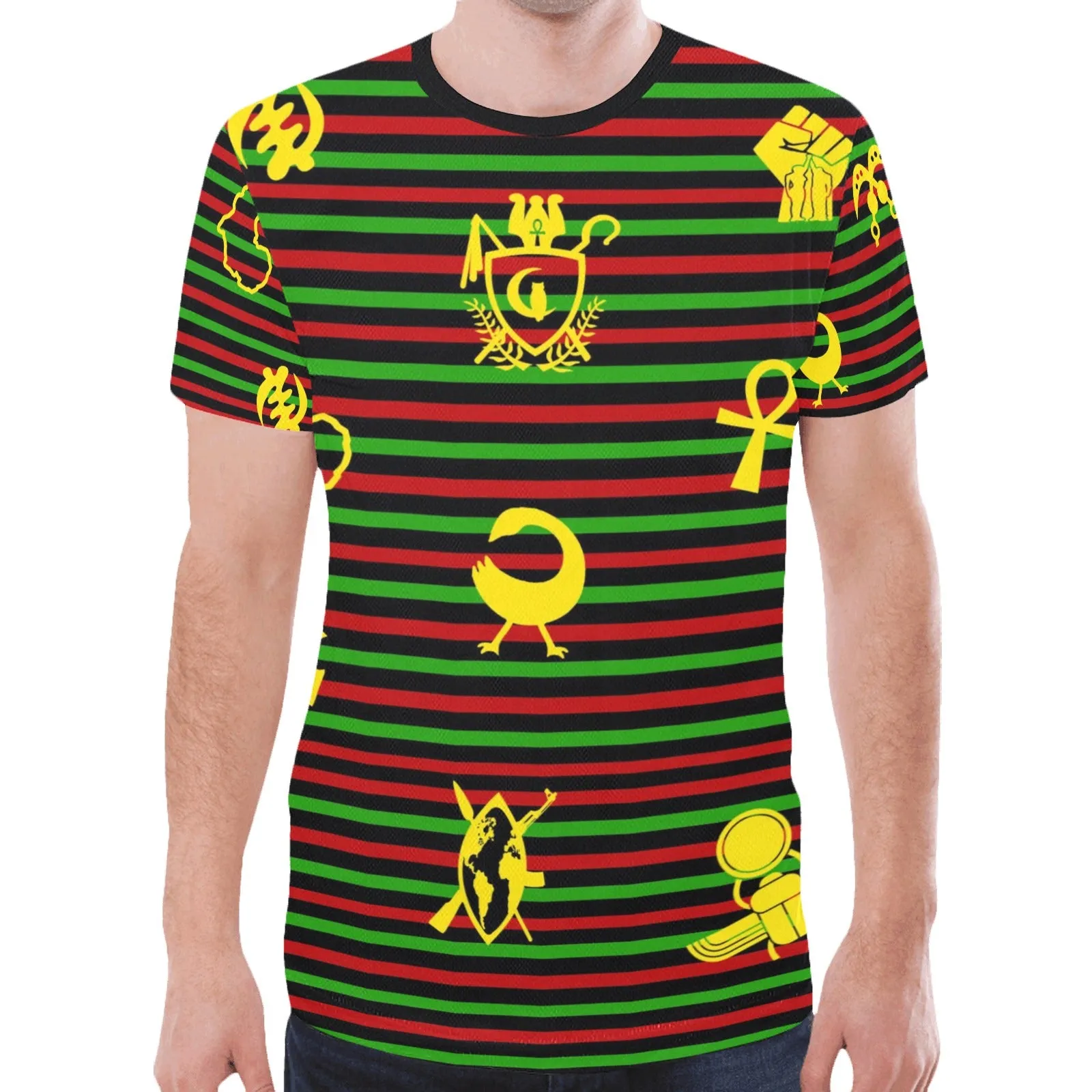 RBG KEMET New All Over Print T-shirt for Men