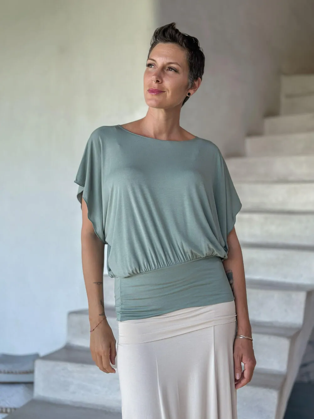Roma Short Sleeve Top