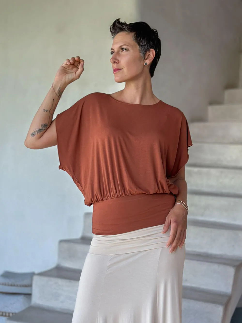 Roma Short Sleeve Top