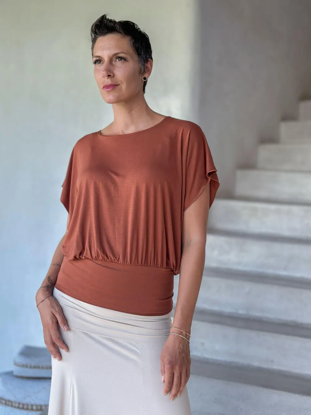 Roma Short Sleeve Top