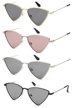 Triangle Metal Cat Eye