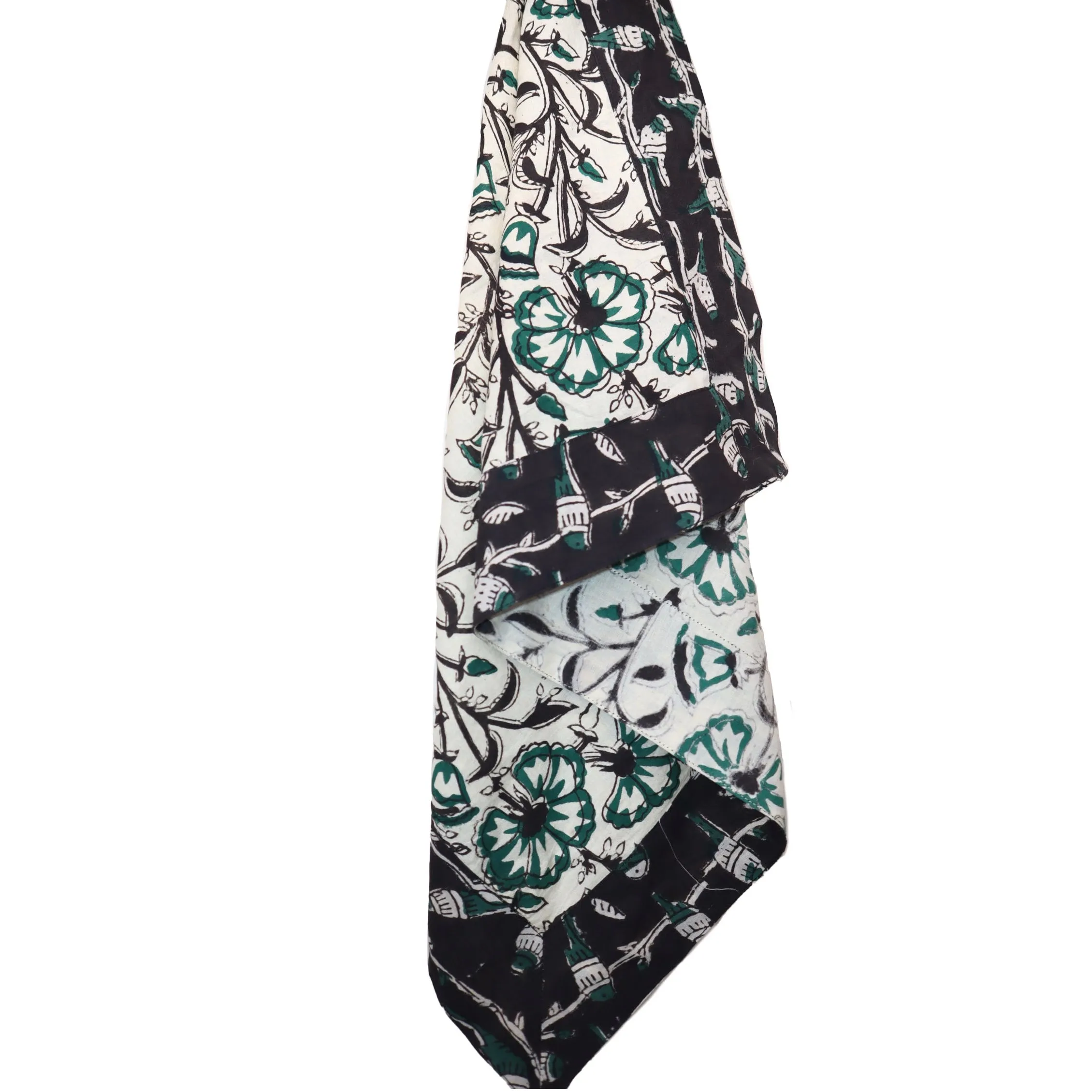 Verdant Garden Bloom - Appliqué Border Bandana (KK1504-22)